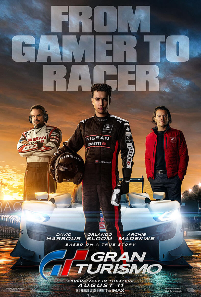 Gran Turismo Based on a True Story (2023) Showtimes Fandango