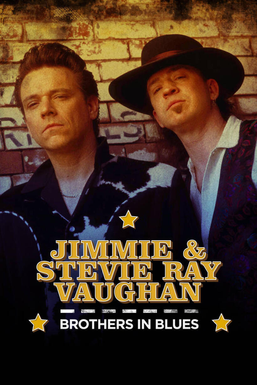 Jimmie and Stevie Ray Vaughan: Brothers in Blue poster art