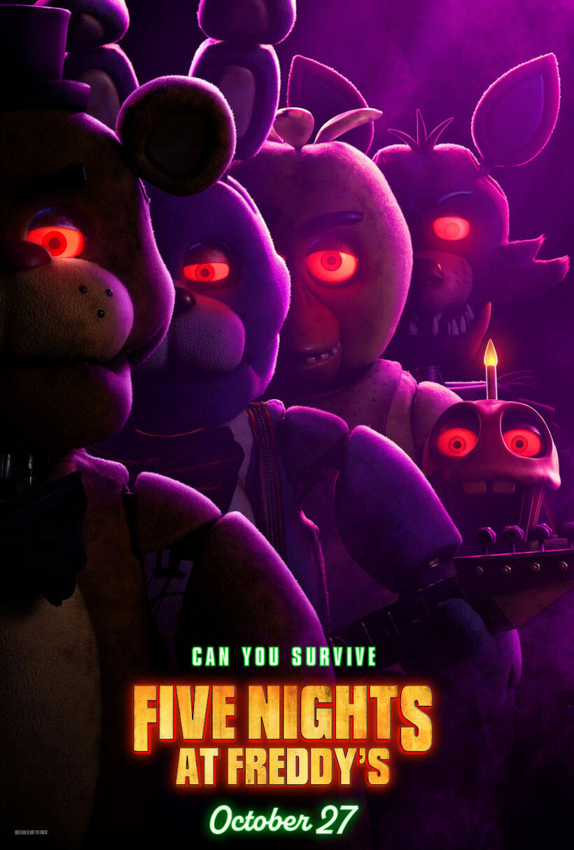 Five Nights at Freddy's poster art