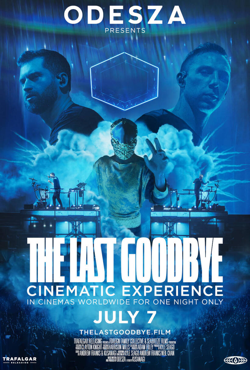 ODESZA: The Last Goodbye Cinematic Experience poster art