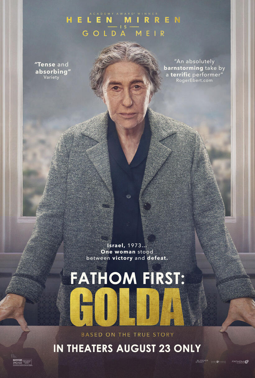 Fathom First: GOLDA poster art