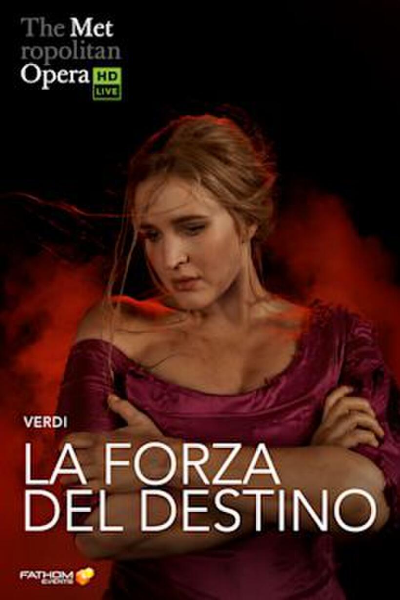 The Metropolitan Opera: La Forza del Destino Encore poster art