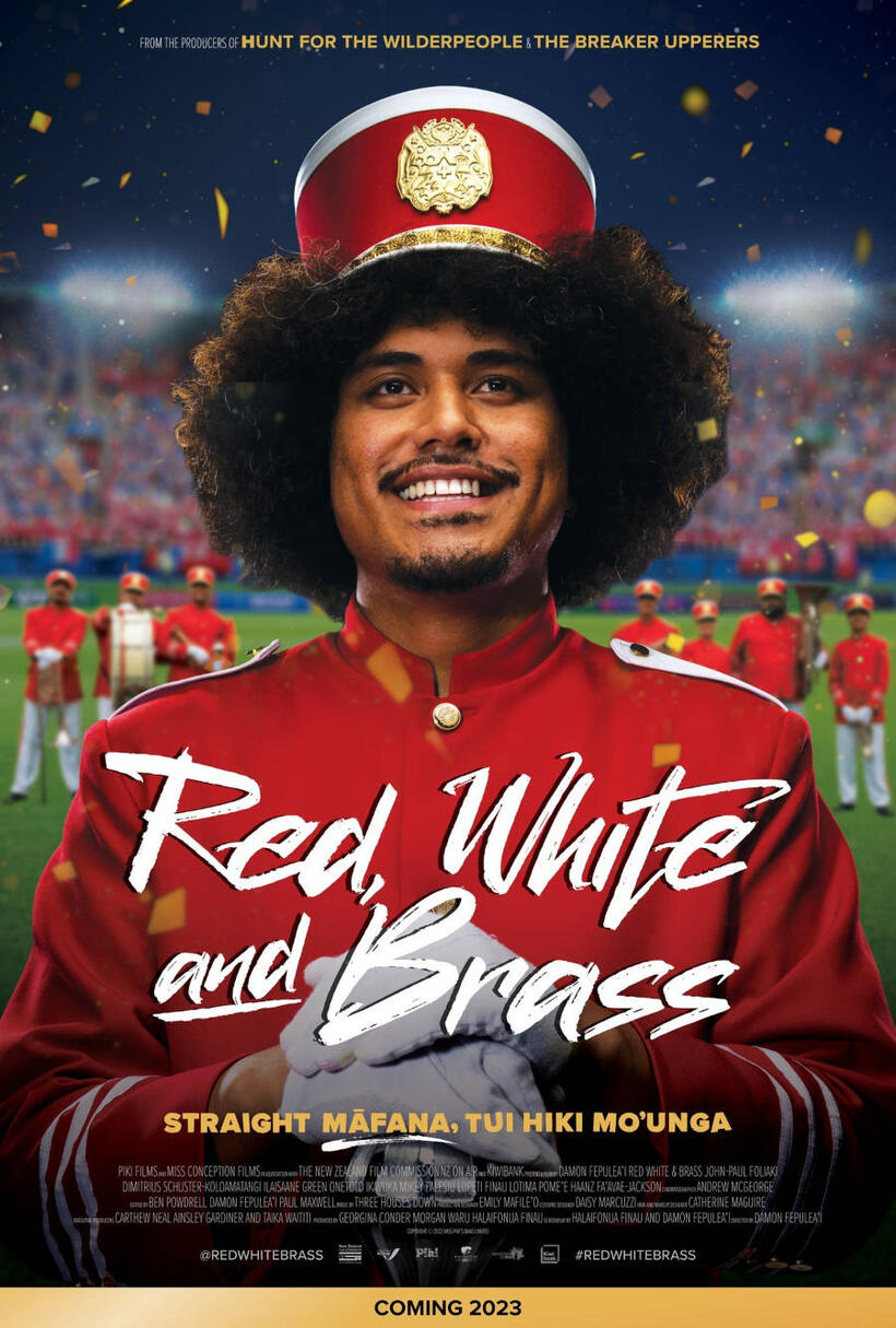 Red, White & Brass poster art