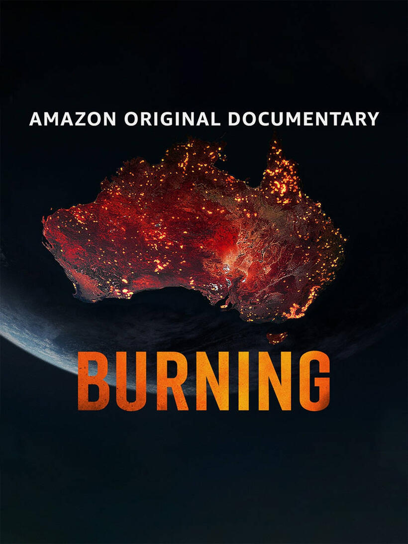 Burning poster art