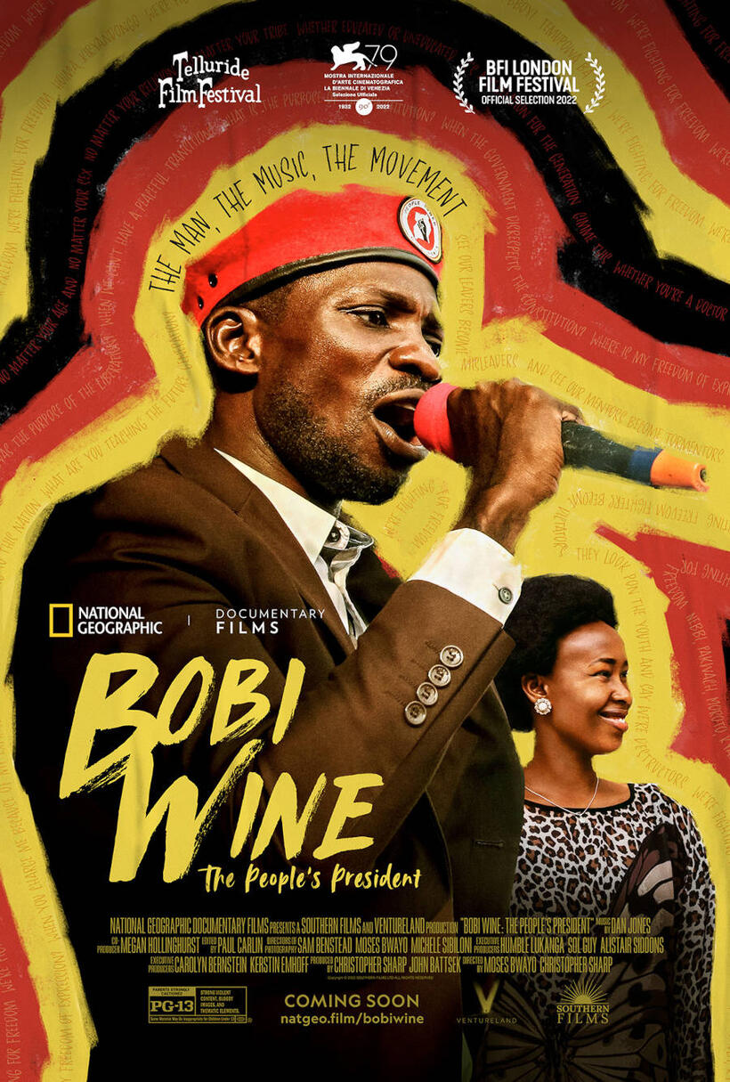 Bobi Wine: The People’s President poster art