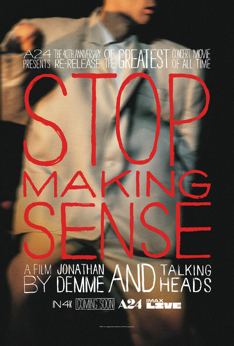 Stop Making Sense The IMAX Live Experience (2023) Fandango