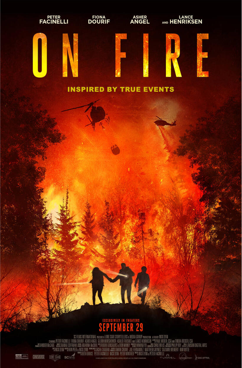 On Fire poster art
