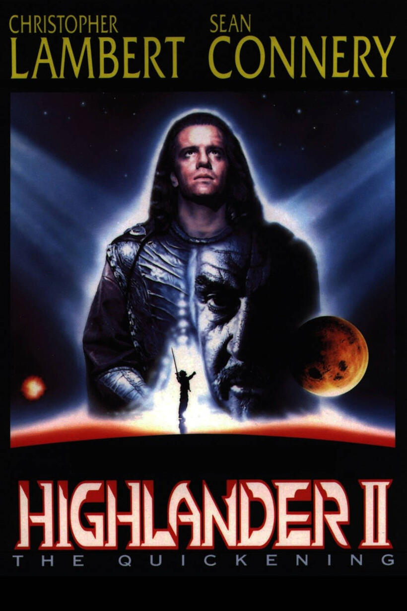Highlander II: The Quickening poster art