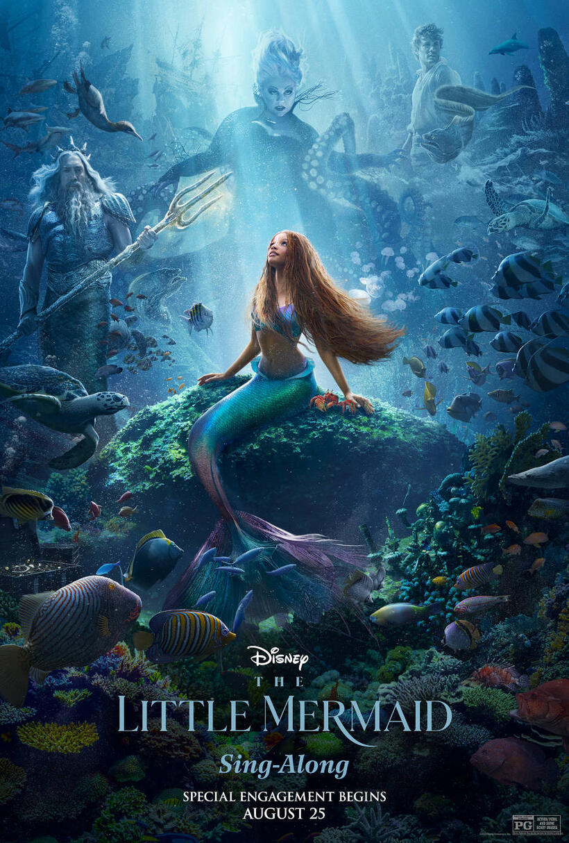 The Little Mermaid Sing-Along poster art
