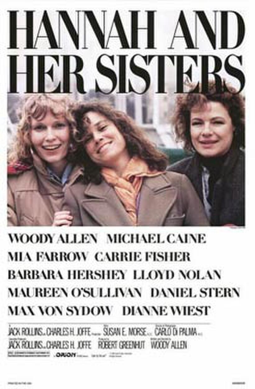 Poster art for "Hannah and Her Sisters."
