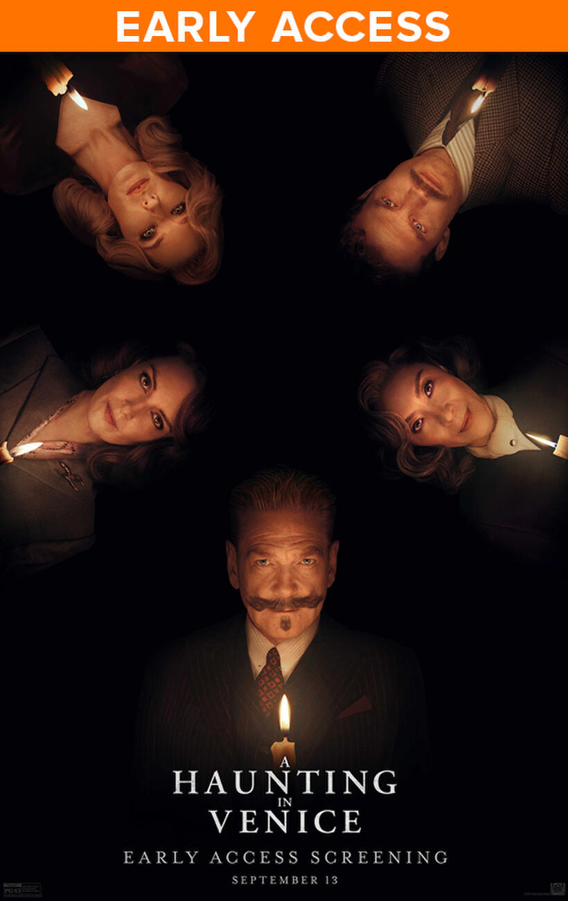A Haunting in Venice Advanced Murder Mystery Screening poster art