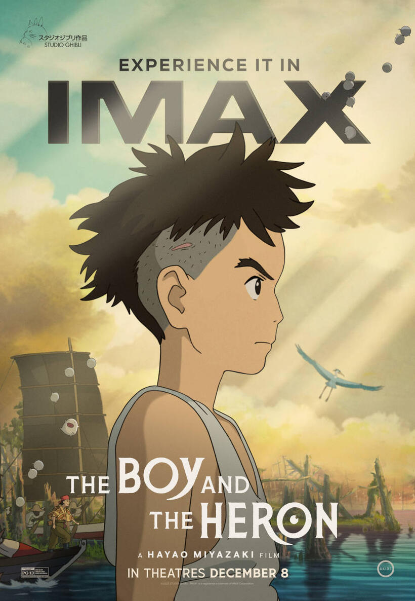 The Boy and the Heron poster art