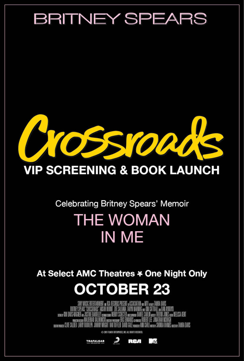 Crossroads VIP Screening & Book Launch poster art