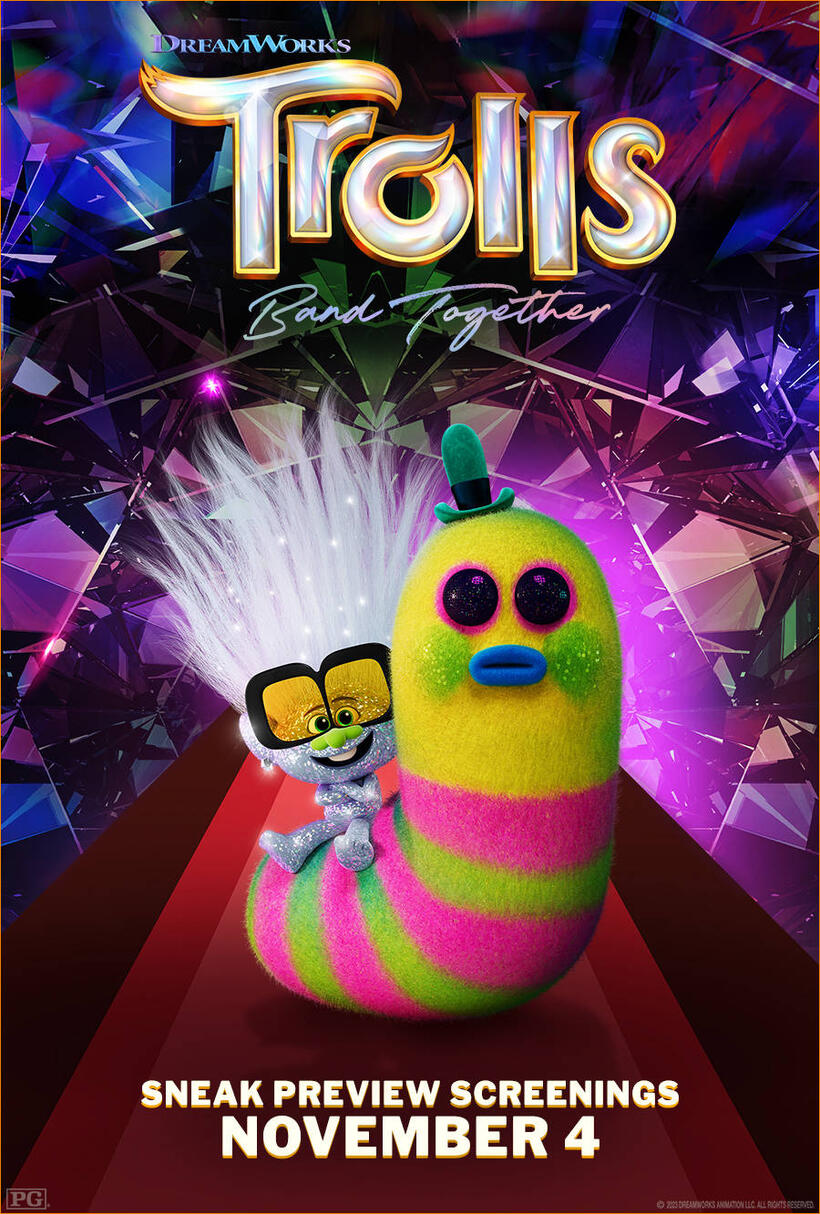 Trolls Band Together - Early Access Screenings poster art