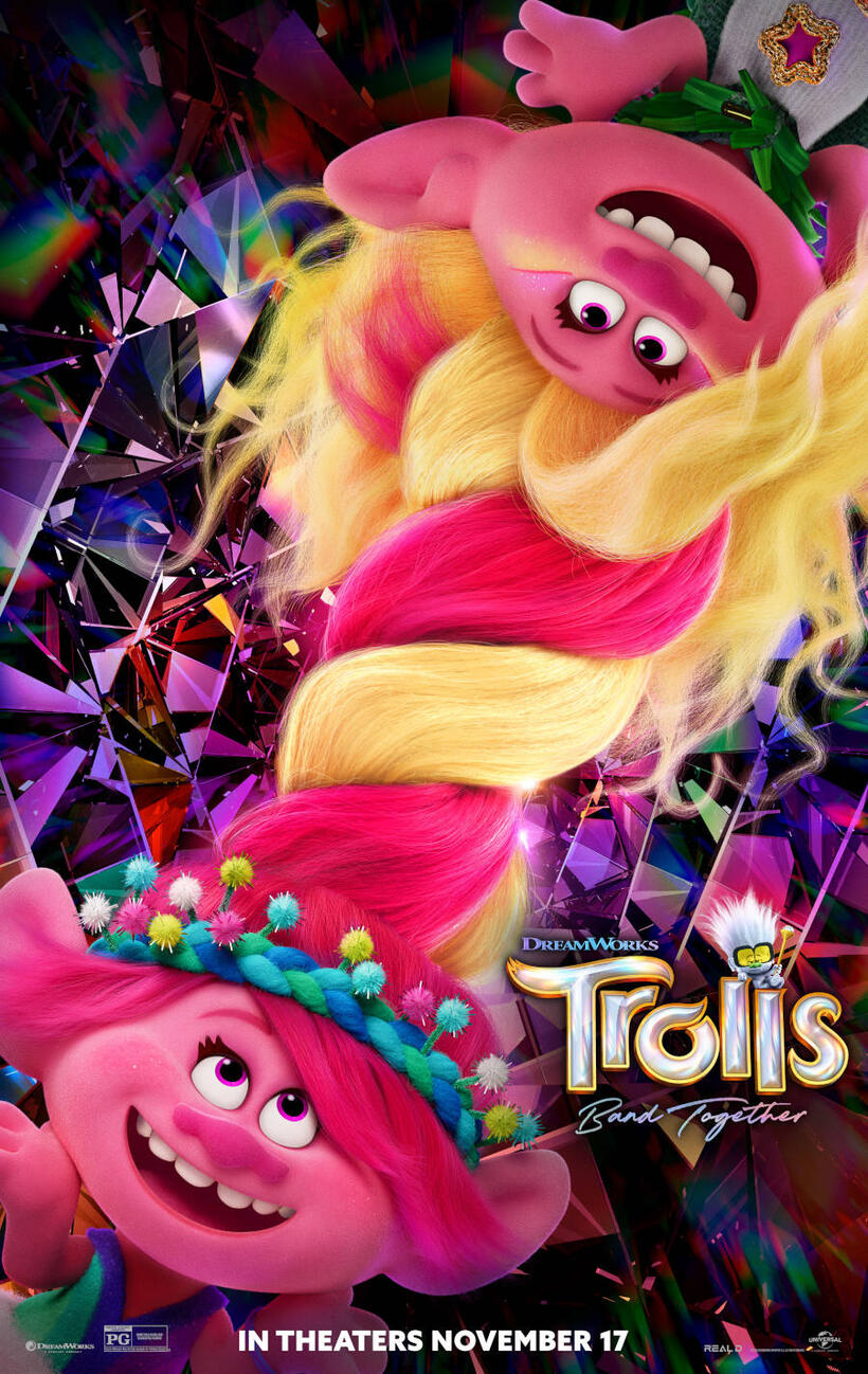 Trolls Band Together poster art