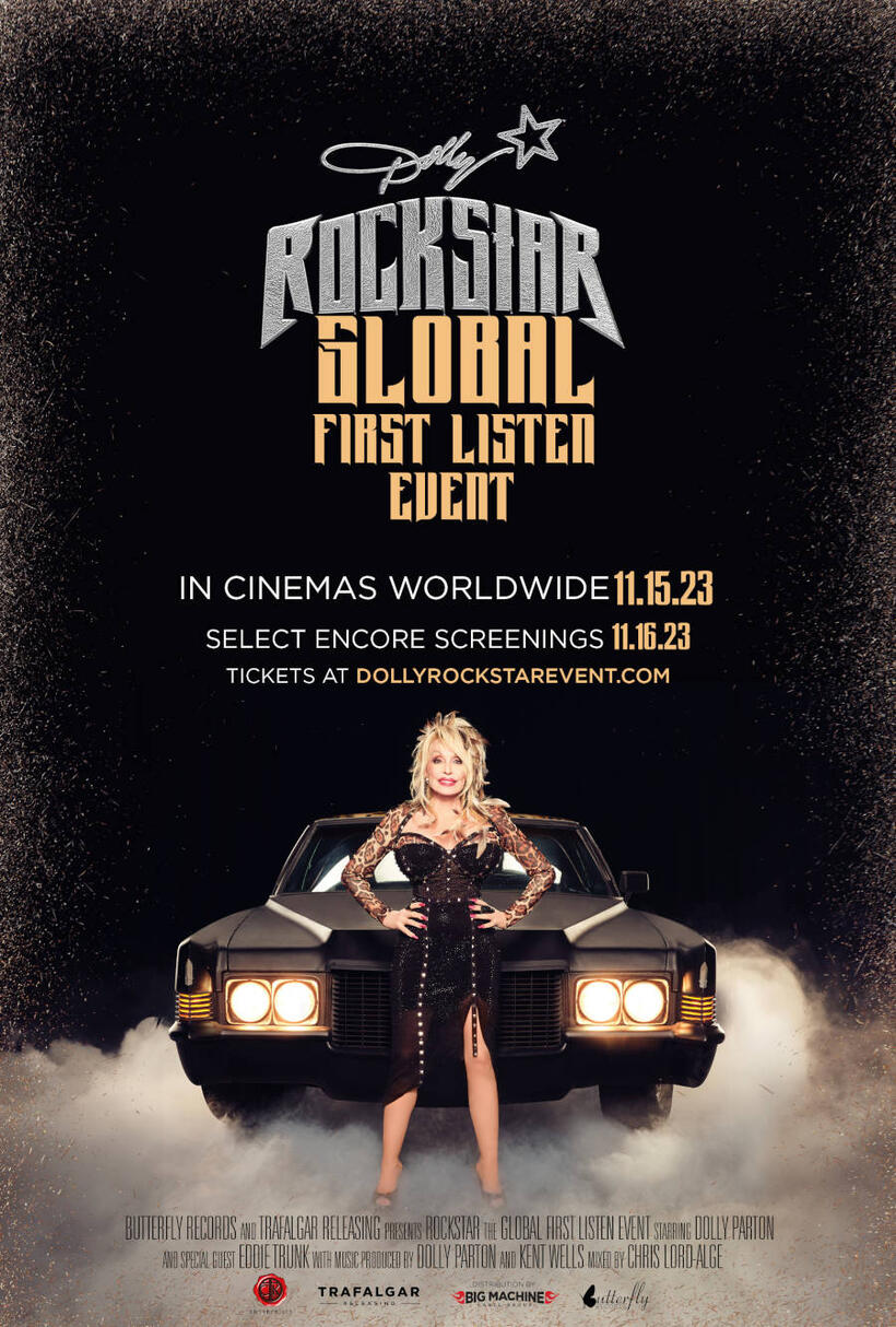 Dolly Parton ROCKSTAR: The Global First Listen Event poster art