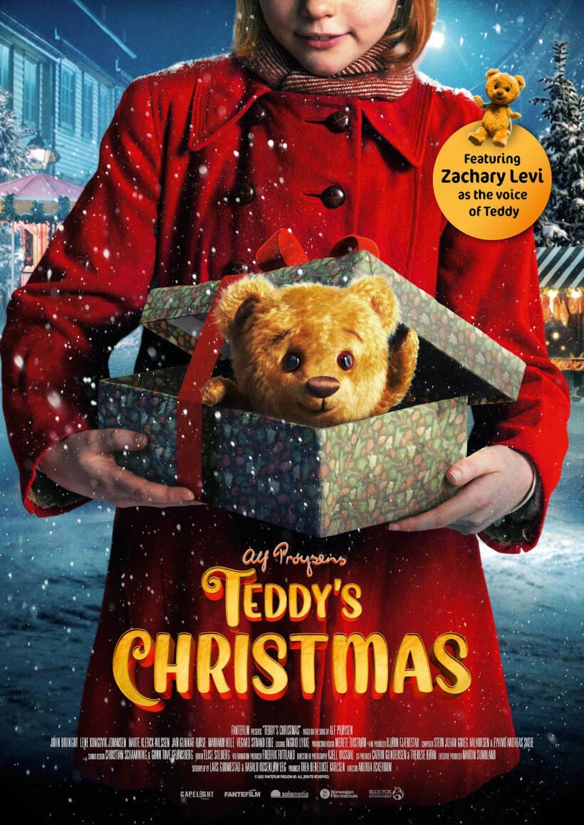Teddy's Christmas poster art