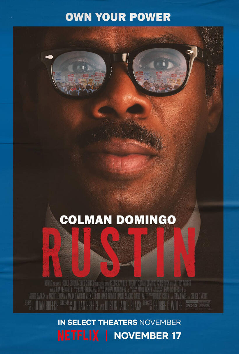 Rustin poster art