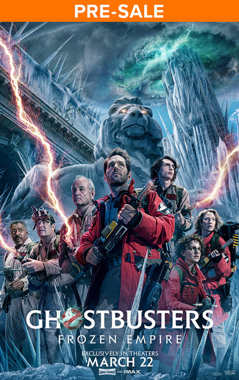 Ghostbusters: Frozen Empire poster art