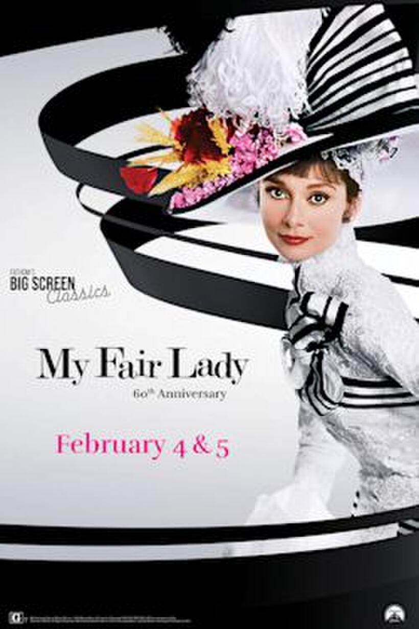 My Fair Lady 60th Anniversary poster art