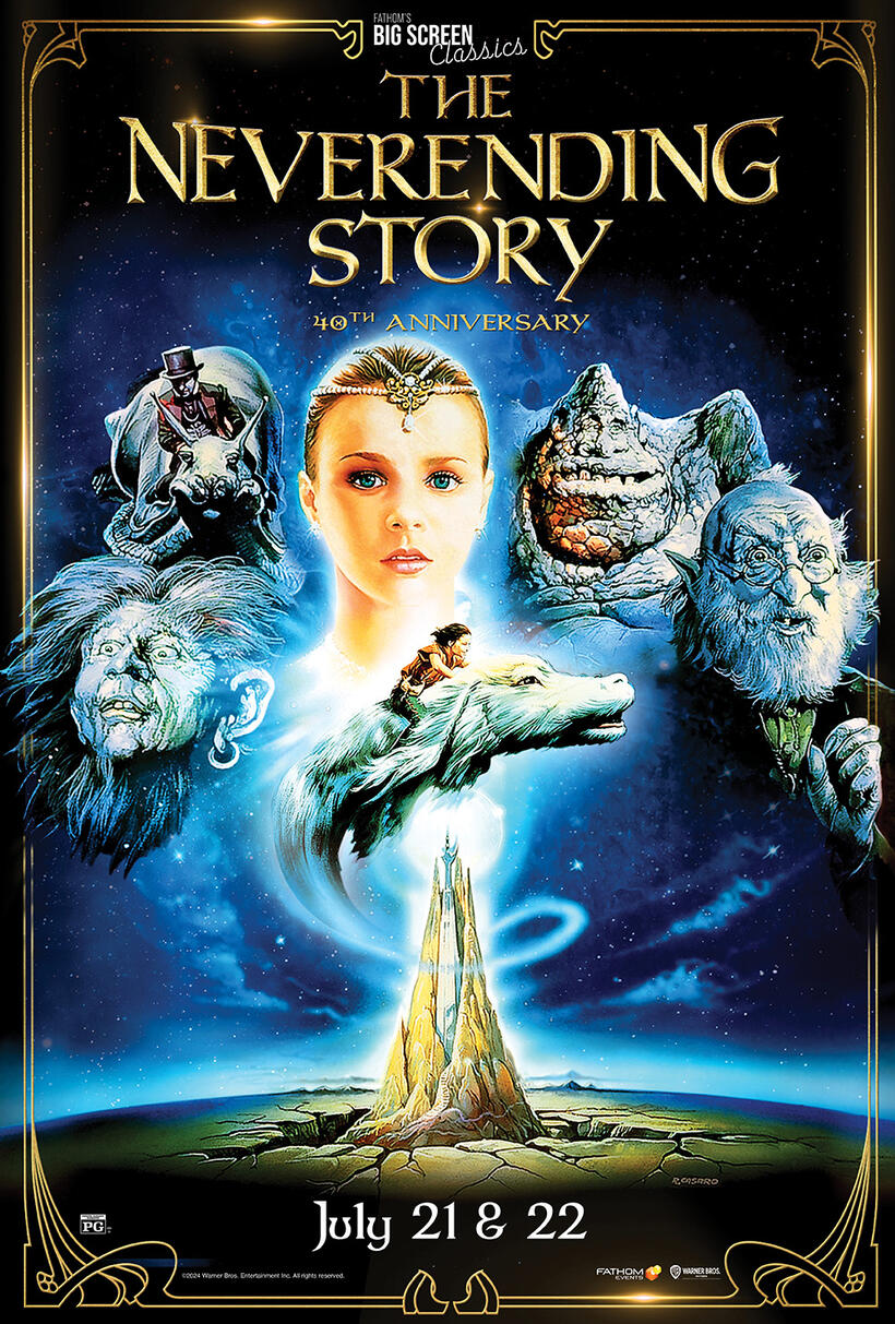 The NeverEnding Story 40th Anniversary poster art