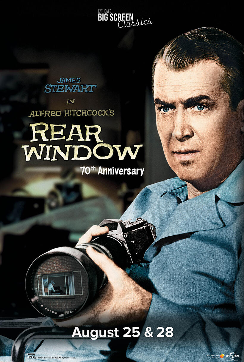 Rear Window 70th Anniversary poster art