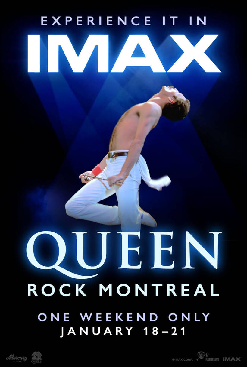 Queen Rock Montreal poster art