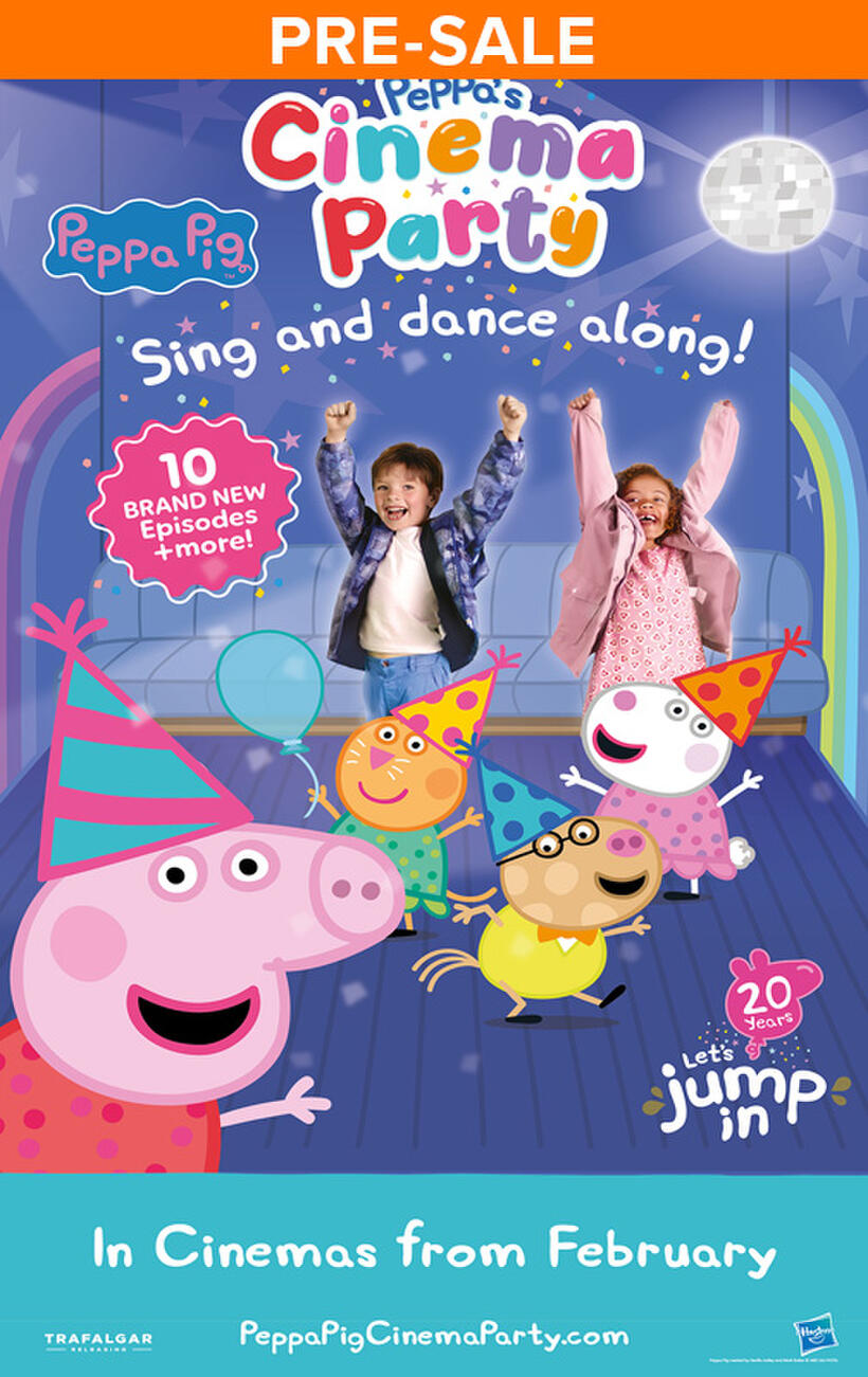 Peppa's Cinema Party poster art