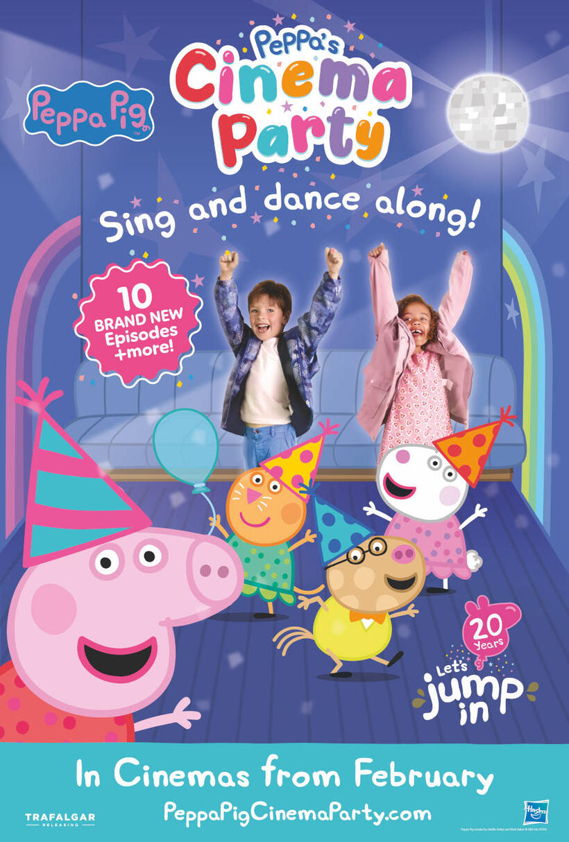 Peppa's Cinema Party poster art