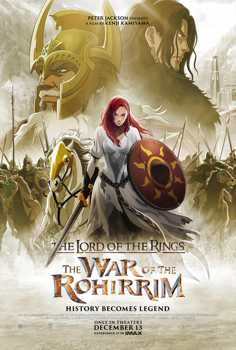 The Lord of the Rings: The War of the Rohirrim poster art