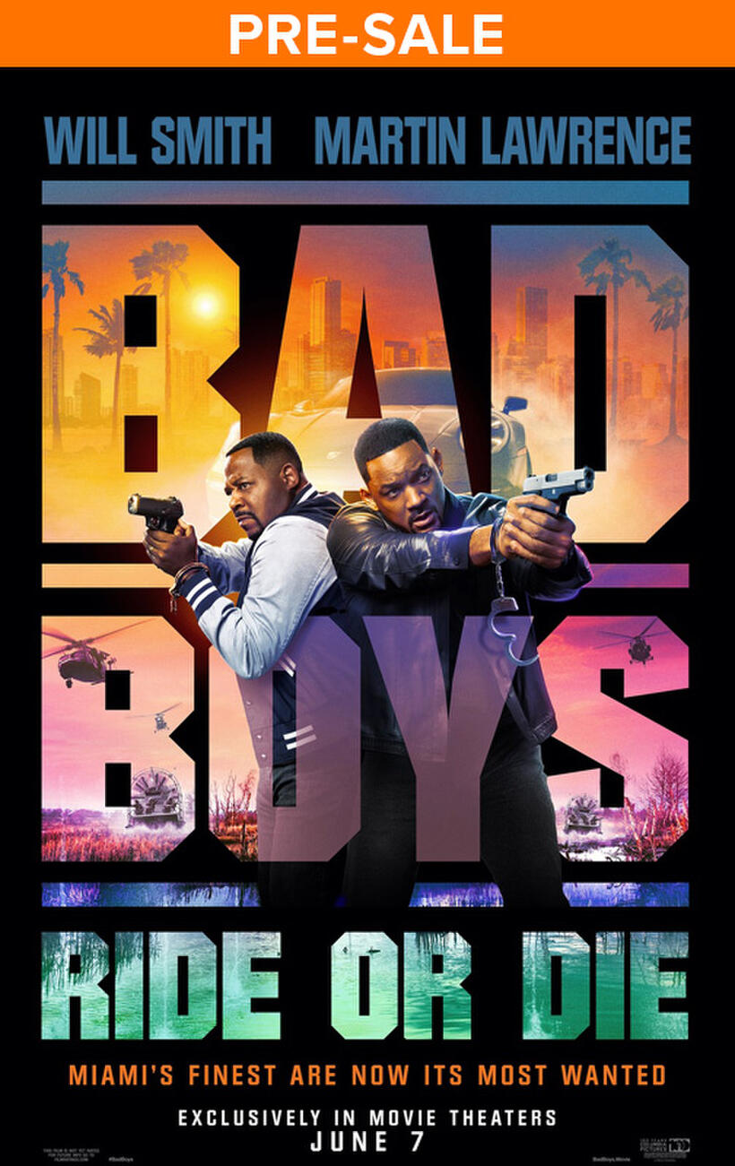 Bad Boys: Ride or Die poster art