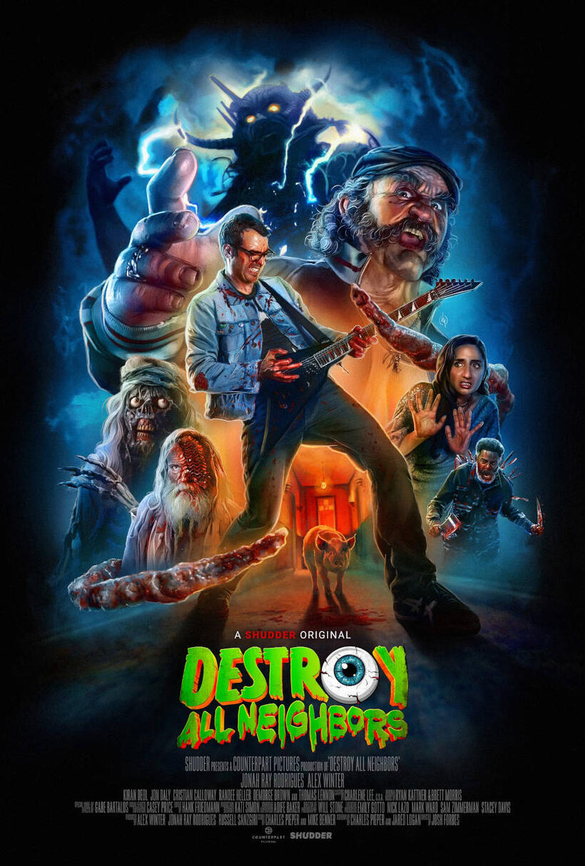 Destroy All Neighbors poster art