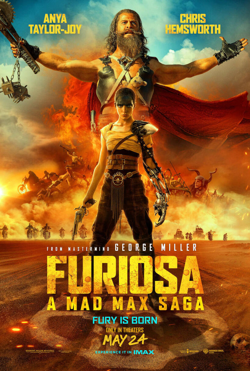 Furiosa: A Mad Max Saga poster art
