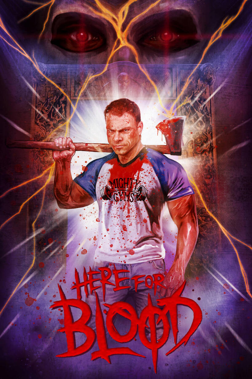 Here for Blood poster art