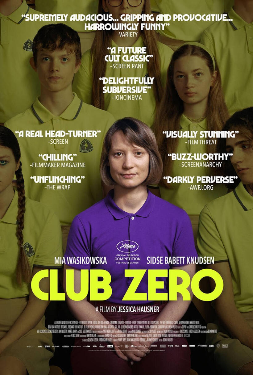 Club Zero poster art