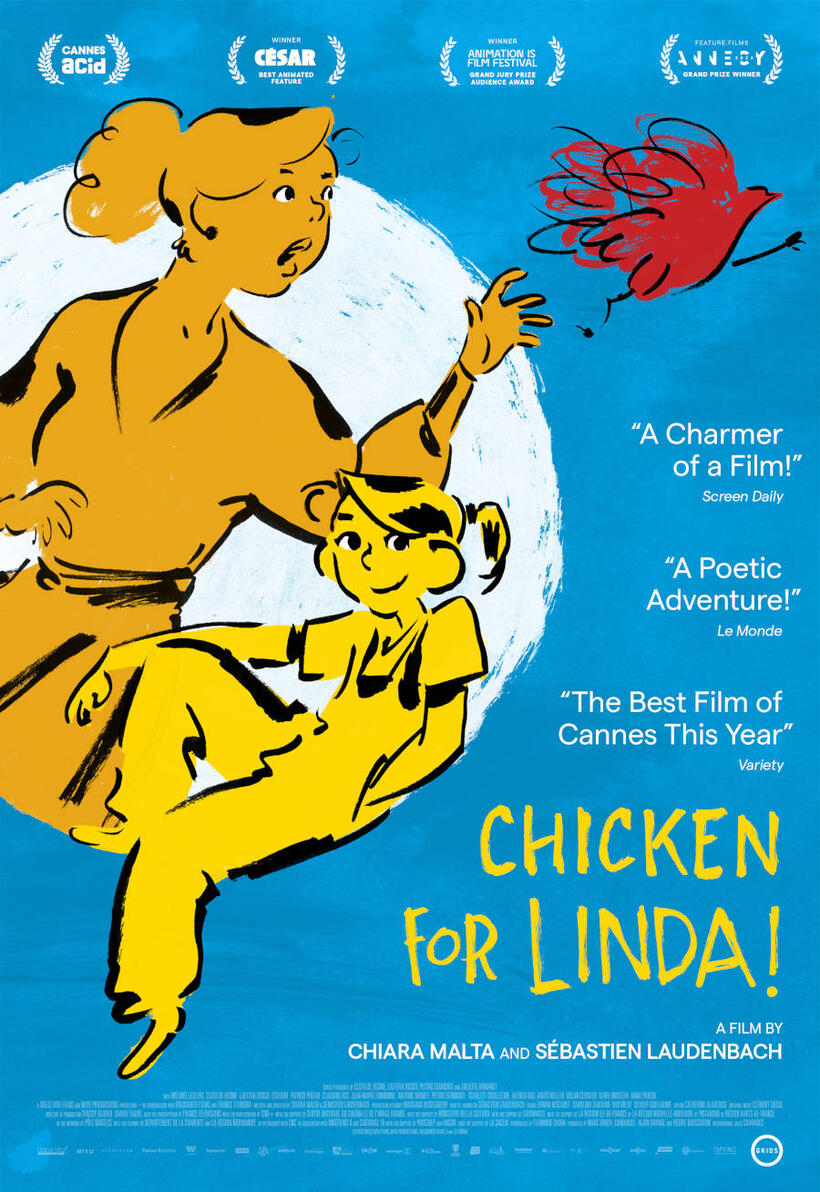 Chicken for Linda! poster art
