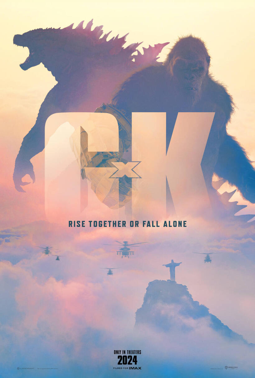 Godzilla x Kong: The New Empire poster art