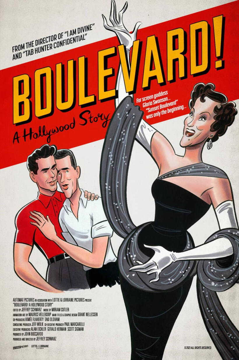 Boulevard! A Hollywood Story poster art