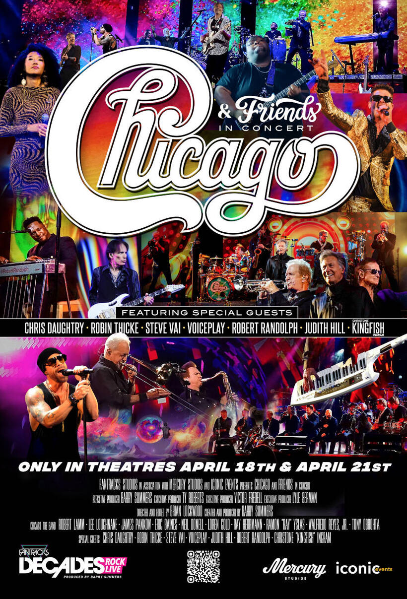 Chicago & Friends in Concert poster art