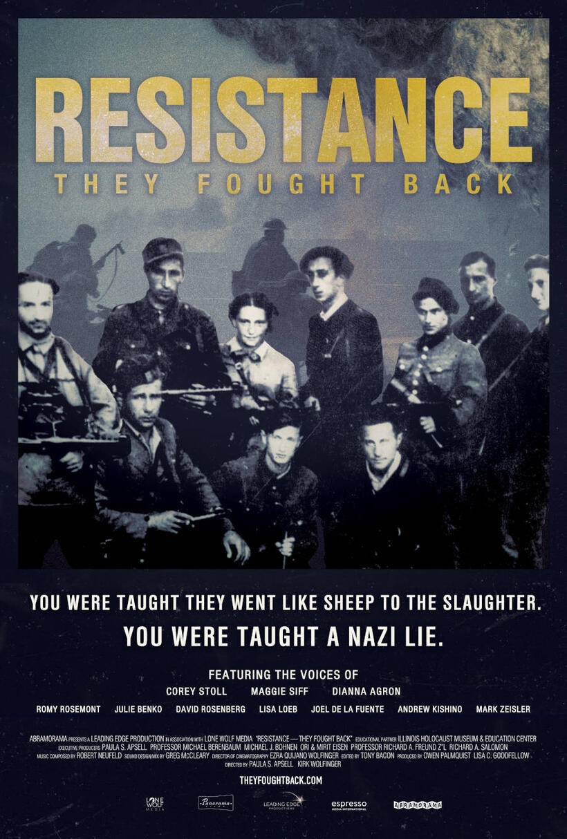 Resistance: They Fought Back poster art