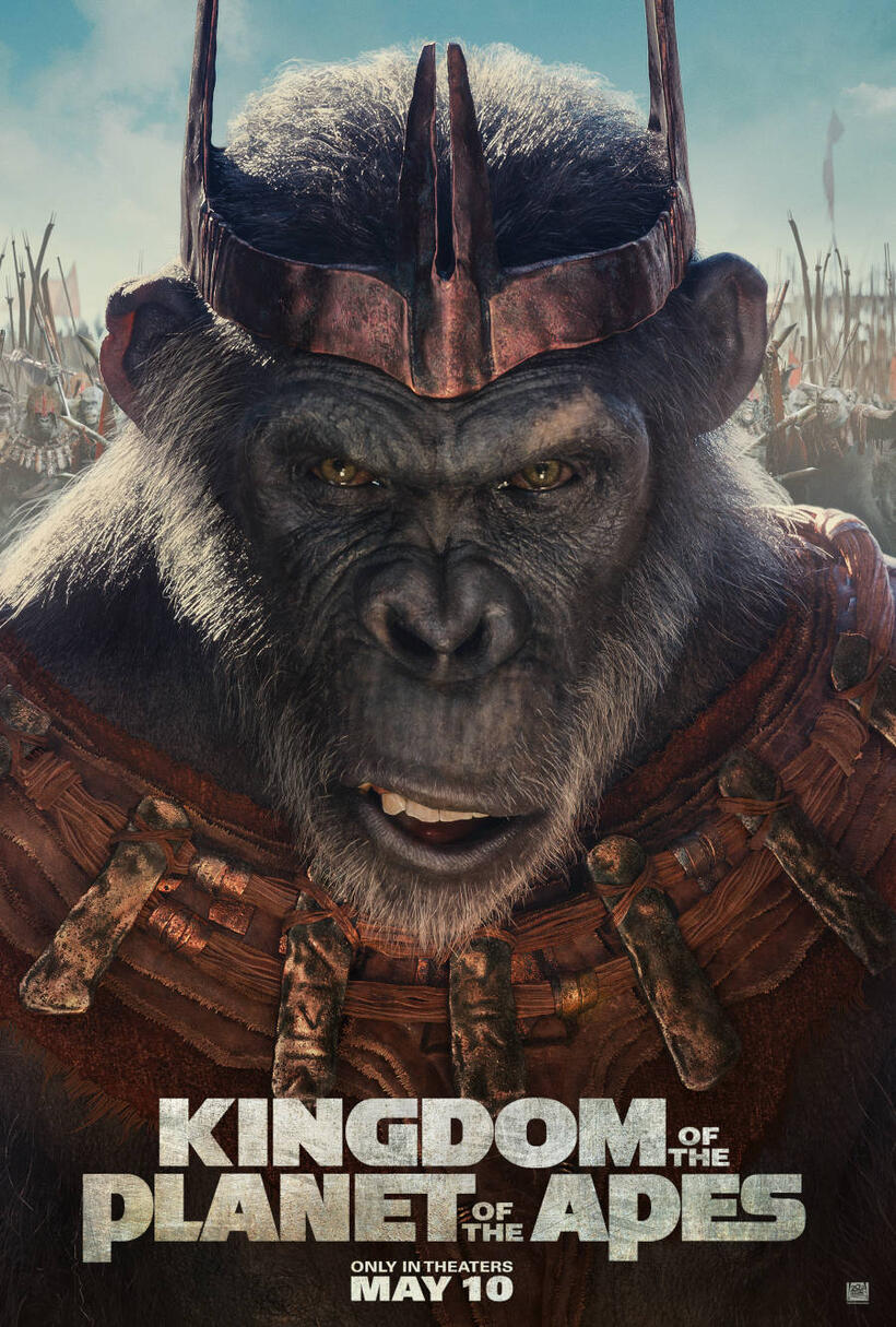 Kingdom of the Planet of the Apes poster art