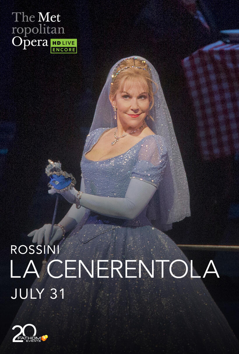 La Cenerentola: Met Summer Encore 2024 poster art