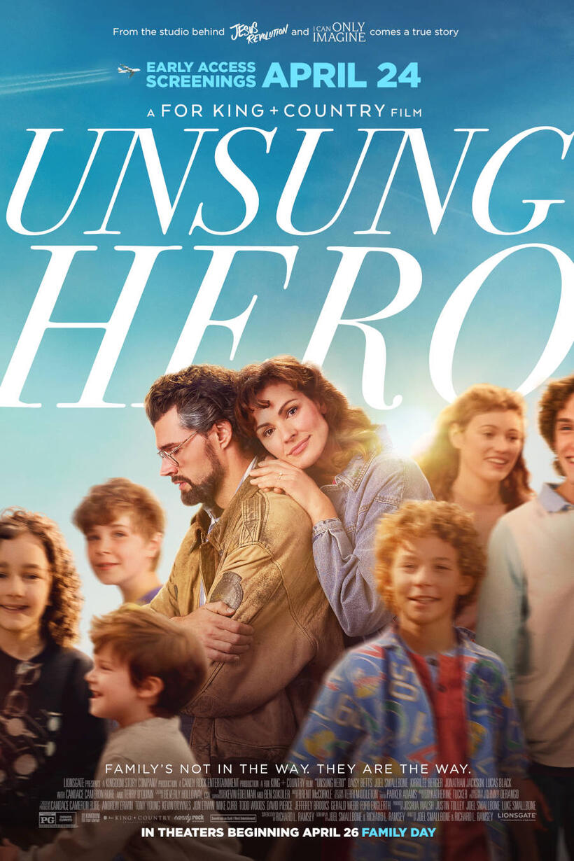 Unsung Hero Early Access Screenings poster art
