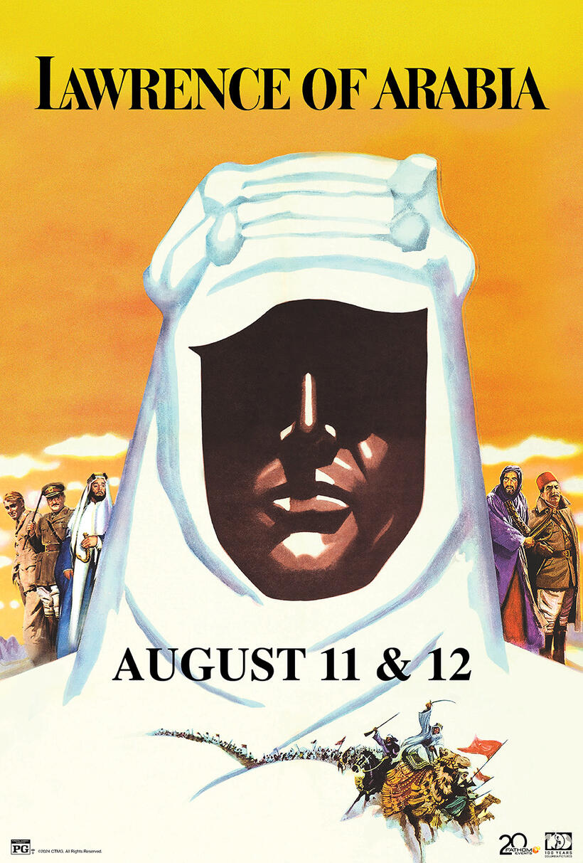 Lawrence of Arabia (2024 Re-Release) poster art