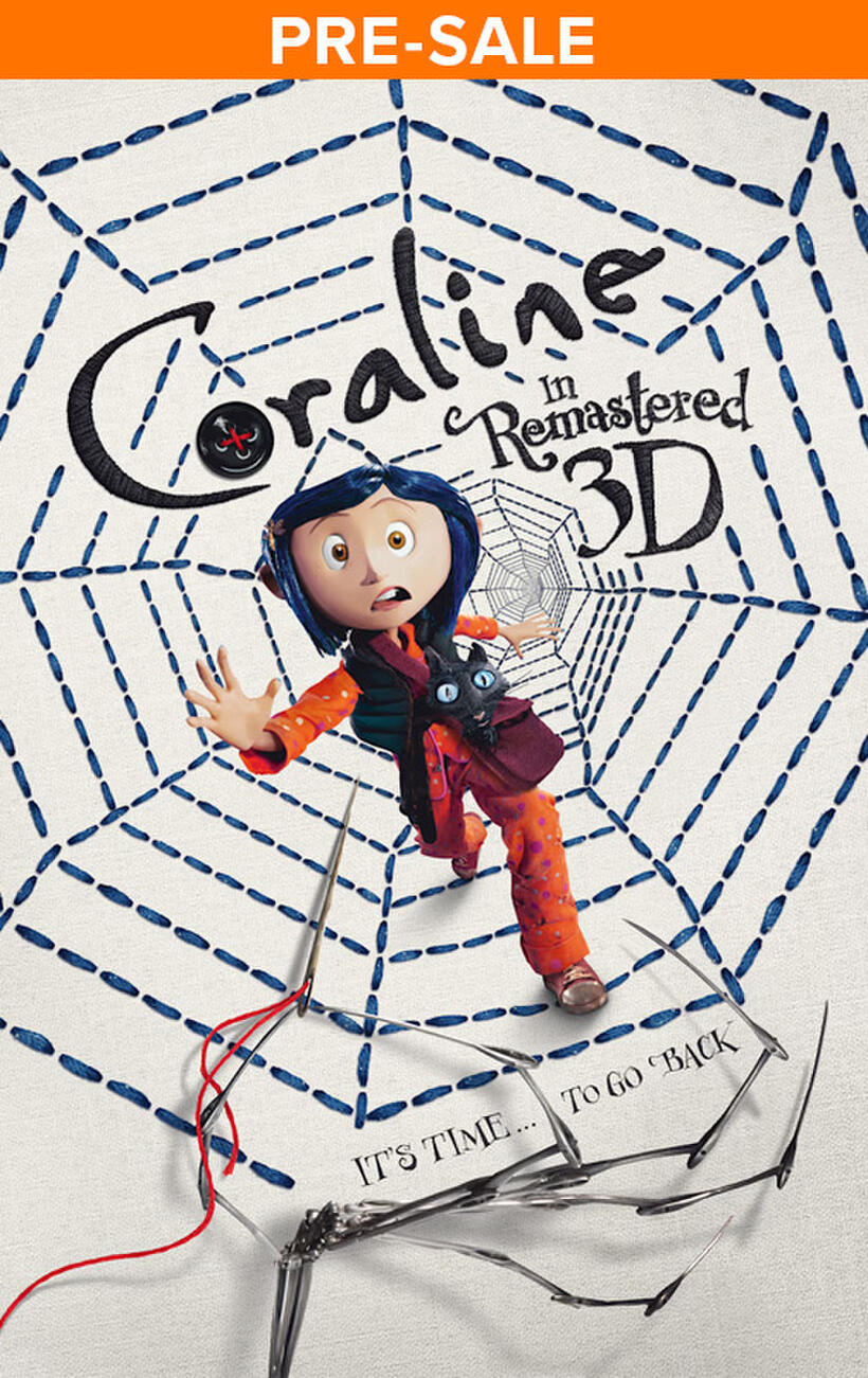 Coraline 15th Anniversary poster art