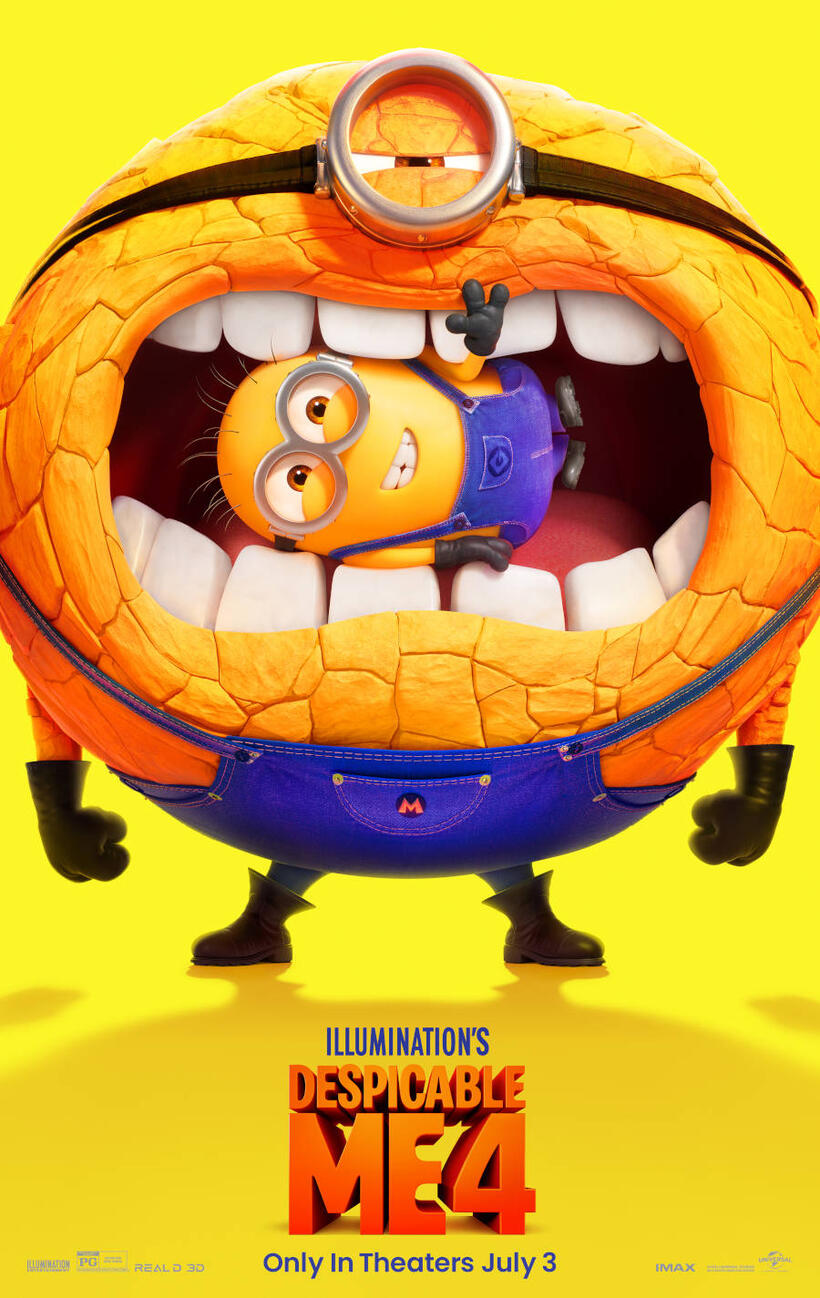 Despicable Me 4 poster art
