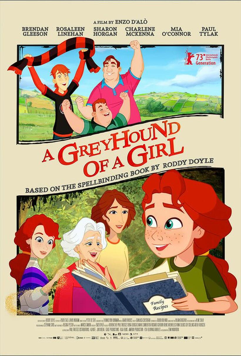 A Greyhound of a Girl poster art