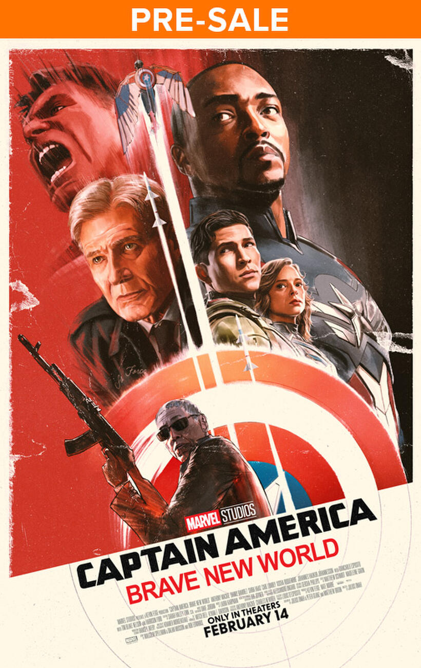 Captain America: Brave New World poster art
