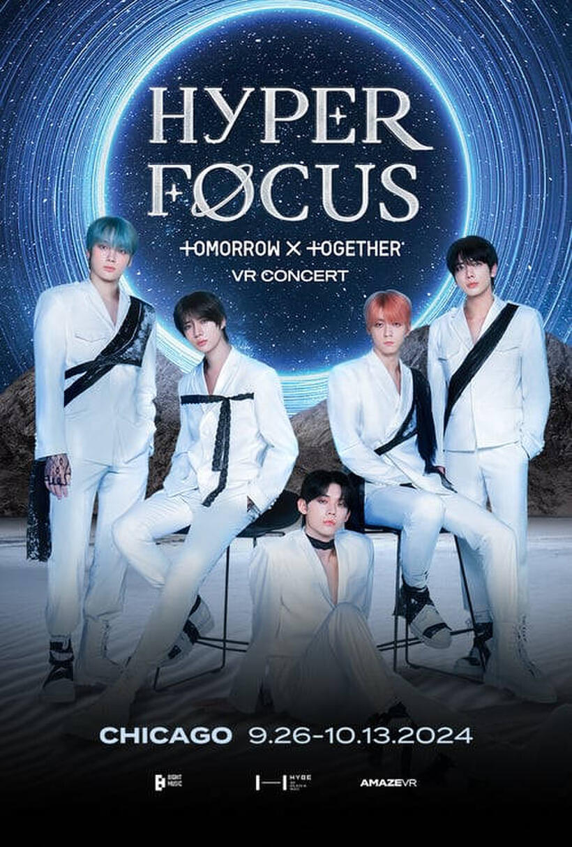 HYPERFOCUS : TOMORROW X TOGETHER VR CONCERT poster art