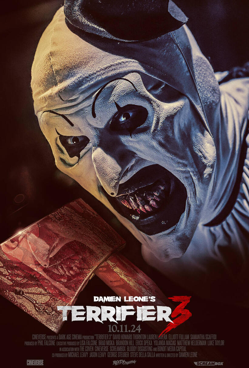 Terrifier 3 poster art